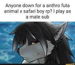 Anyone down for a anthro futa animal x safari boy rp? I play as a male sub  - iFunny