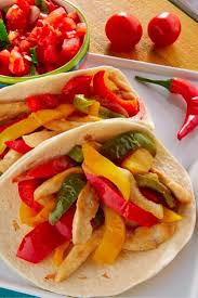 Oven Baked Chicken Fajitas Sheet Pan And Freezer Meal Recipe In 2020 Sheet Pan Meals Chicken Chicken Fajitas Healthy Freezer Meals