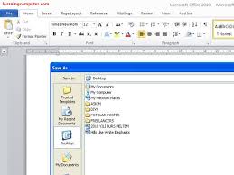 You can make any modifications to colors, fonts and design once you lear. Microsoft Word 2010 Tutorial Office 2010 Training