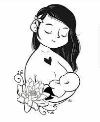 La lactancia materna cuando se tiene un parto múltiple puede resultar un tanto abrumadora para las mamás. Pin De Arnikaaghaei En Wonder Women Quotes Imagenes De Lactancia Materna Lactancia Materna Embarazo Dibujo