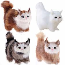 Cute Cat Lifelike Miaow Simulation Kitty Stuffed Plush Toy Realistic Home Desk Decoration Sale Banggood Com Sold Out Arrival Notice Arrival Notice