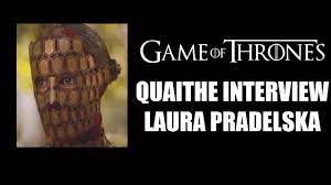 Game Of Thrones Quaithe Interview Laura Pradelska Youtube
