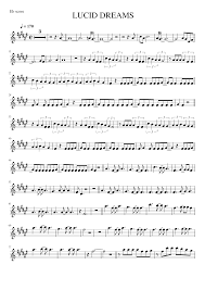 Buy an album or an individual track. Lucid Dreams Alto Sax Sheet Music For Saxophone Alto Solo Download And Print In Pdf Or Midi Free Sheet Music For Lucid Dreams By Juice Wrld Hip Hop Musescore Com