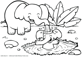 It also helps with object identification and in nurturing feelings associated with the theme of a coloring book. Baby Safari Animals Coloring Pages Novocom Top