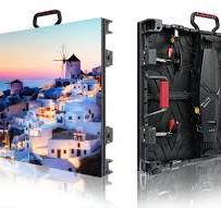 High-End Hardware-Connection Indoor P1.95 Rental LED Display with LCD  Monitor on Backside