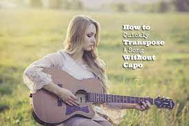 So it can be easily played by song : How To Quickly Transpose A Song Without Capo Guitarhabits Com