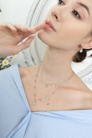 MARINE FLORA SILVER NECKLACE