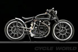 Oh, says red molly to james, that's a fine motorbike. Custom Built Vincent Black Lightning Jeff Decker World S Coolest Bikes Cycle World