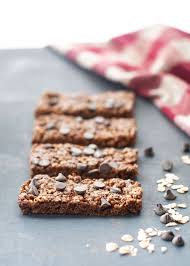 Much healthier than store bought too. Chewy No Bake Chocolate Granola Bars Gluten Free Vegan Options