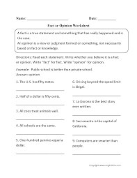The third harry potter book is the most exciting book in the series. Reading Worksheets Fact And Opinion Worksheets