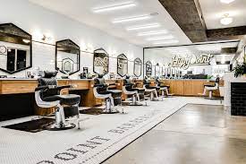 High Point Barbershop Case Study Branding Web Design Interior Design In Richmond Virginia Barbershop Design Interior Barbershop Design Barber Shop Decor