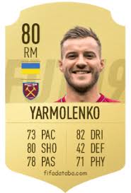 First time seeing this message. Andriy Yarmolenko Fifa 19 Rating Card Price