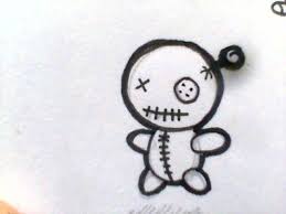 Voodoo Doll By Otrek On Deviantart In 2020 Art Drawings Sketches Simple Doll Drawing Creepy Drawings