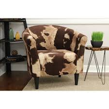 Mainstays Marlee Animal Printed Bucket Accent Chair Walmart Com In 2020 Cowhide Chair Accent Chairs Shabby Chic Furniture