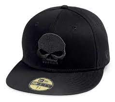 Harley Davidson Men S Willie G Skull 59fifty Baseball Cap 99400 14vm Harley Davidson Men Harley Davidson Harley