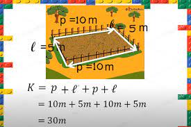 Cara mencari keliling persegi panjang. Rumus Keliling Persegi Panjang