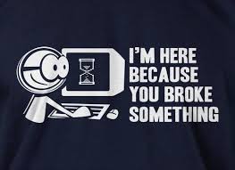 Computer Geek T Shirt Tech Support I M Here Because You Etsy In 2020 Computer Geek Tech T Shirts Teacher Shirts