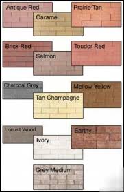 Wall reinforcing (ladder or truss type) block count: Brick Block Concrete Stone Stain Tint Dye Sample Kit Stained Brick Brick Stain Exterior Brick