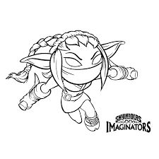 Enjoy coloring this stealth elf coloring page for free. Free Printable Skylanders Coloring Pages