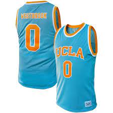 Vintage football shirt home adidas original top mens soccer jersey away retro. Men S Original Retro Brand Russell Westbrook Blue Ucla Bruins Alumni Basketball Jersey