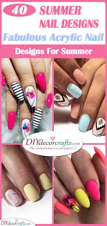 People tend to confuse acrylic nails with fake nails. Diydecorcrafts Com Wp Content Uploads 2019 06 N
