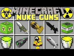 Download it now and enjoy blowing up things . Minecraft Nuke Guns Mod L Craft Nuclear Weapons To Battle Bosses L Modded Mini Game Youtube