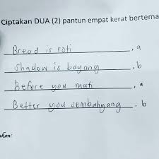 Pantun Menjentik Hati Paku Dulang Paku Serpih Mengata Orang Dia Yang Lebih Facebook
