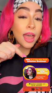 See you at 12pm CST 1pm EST! 🎙️@hiphopeducationcenter 🩷