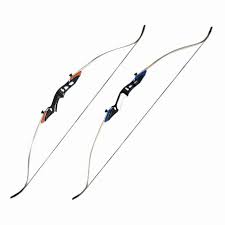 Black And White Bow And Arrow 58 American Hunting Recurve Bow 25 50 Lbs With High Strength Alloy Riser And Maple Limbs Archery Shooting Recurve Bow Archery Hunting Archery