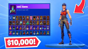 Unsere dienstleistungen im bereich zahnimplantate. My 10 000 Skin Collection In Fortnite 99 Complete Youtube