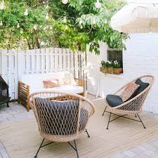 Article On Instagram I Can T Wait To Spend Our Summer Days Lounging Here The Chairs Are So Nice And Deep And Beyond Patio Inspiration Patio Outdoor Living