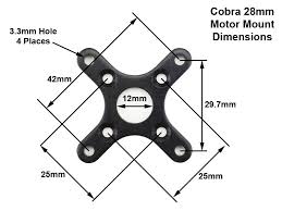 Cobra C 2814 10 Brushless Motor Kv 1700 Innov8tive Designs