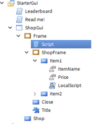 Scriptsrbx.com the #1 best place for roblox scripts. Roblox Studio Lua Shop Screen Gui Button Not Showing Stack Overflow