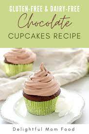Gluten Free Dairy Free Chocolate Cupcakes Delightful Mom Food Recipe Easy Cupcake Recipes Gluten Free Cupcake Recipe Dessert Recipes