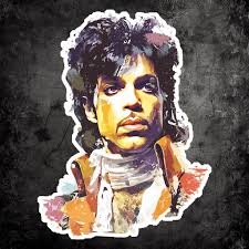 Purple Shadow: Prince Tribute Sticker