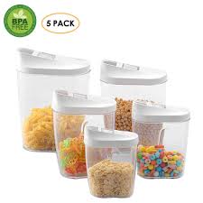 We did not find results for: Pawaca Dry Food Storage Container Set 5 Piece Airtight Leak Proof Clear Acrylic Plastic Kitchen Food Storage Containers Jars Canister Set For Salt Sugar Rice Buy Online In Antigua And Barbuda At Antigua Desertcart Com