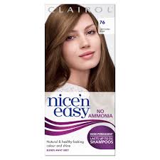 clairol nicen easy light golden brown 76 non permanent hair dye