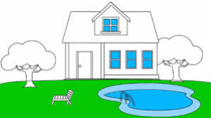 Including over 25 original, hand drawn coloring images with inspirational 12 step and recovery sayings along with 48 journaling pages. Simple House Drawing How To Draw A House