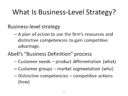 Unit 3 B Business Level Strategies Ppt Download