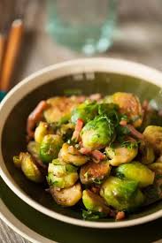baslamic brussel sprouts with a creamy goat cheese polenta choux de bruxelles polenta cremeuse recette choux de bruxelles