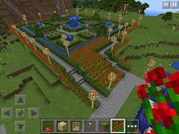 Are you obsessed with minecraft, but not so obsessed with your creative skills? 10 Minecraft Garden Ideas Amazing As Well As Interesting Minecraft Garden Minecraft Houses Cute Minecraft Houses