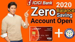 He will give you the form for opening the account. Icici Zero Balance Account Opening Online How To Icici Bank Zero Balance Saving Account Opening Youtube