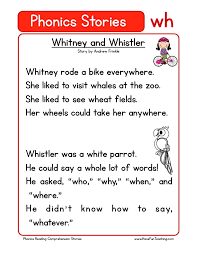 Activities to teach children to read with phonics. Phonics Reading Comprehension Worksheets