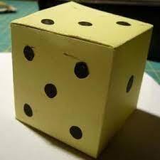 Comment Faire Un De En Carton Como Hacer Un Dado Dado Juegos Con Dados