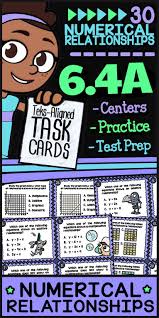 Math Tek 6 4a Staar Math Review Task Cards Staar Math Staar Review Math Math Task Cards