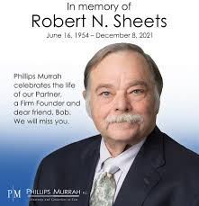 Phillips Murrah announces passing of Director Robert N. Sheets