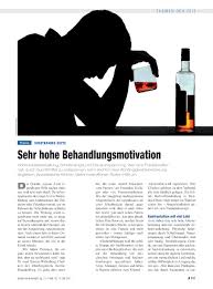 Suchtkranke Arzte Sehr Hohe Behandlungsmotivation