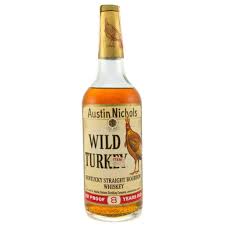 Wild Turkey 8 Years Old 1970 S Era Excellent Tax Strip Wild Turkey Bourbon Straight Straight Bourbon Whiskey