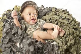 Cute Military Baby Stock Photo By C Eugenef 83524630
