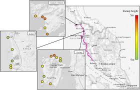 Tsunami adalah satu perkataan jepun yang bermaksud ombak laut di keadaan muka bumi di kawasan perairan dan pantai dapat memberi kesan ke atas saiz dan impak tsunami. Consequences Of The 2004 Indian Ocean Tsunami In Malaysia Sciencedirect
